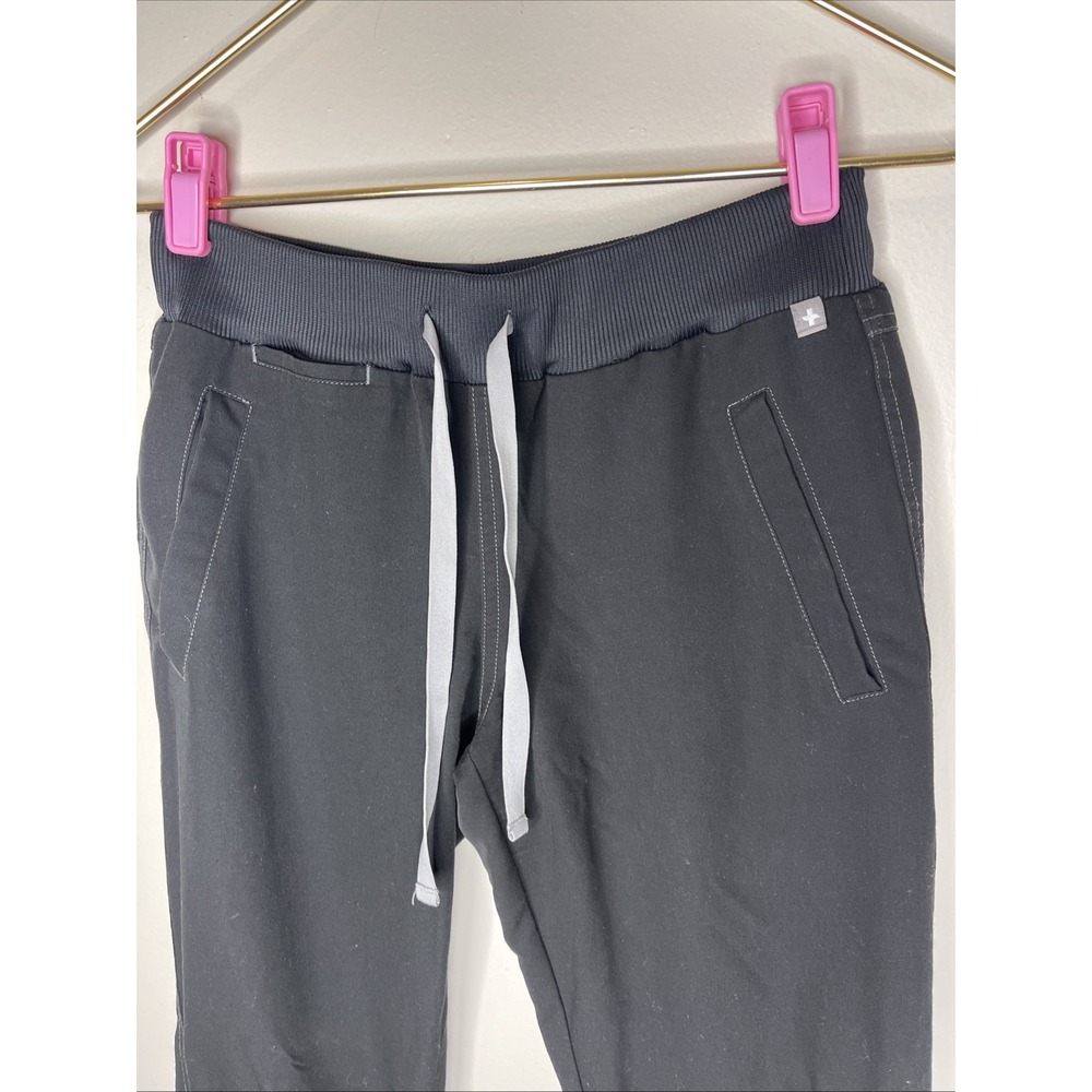 Figs Black Technical Collection Jogger Style Scrub XS - Picture 2 of 10
